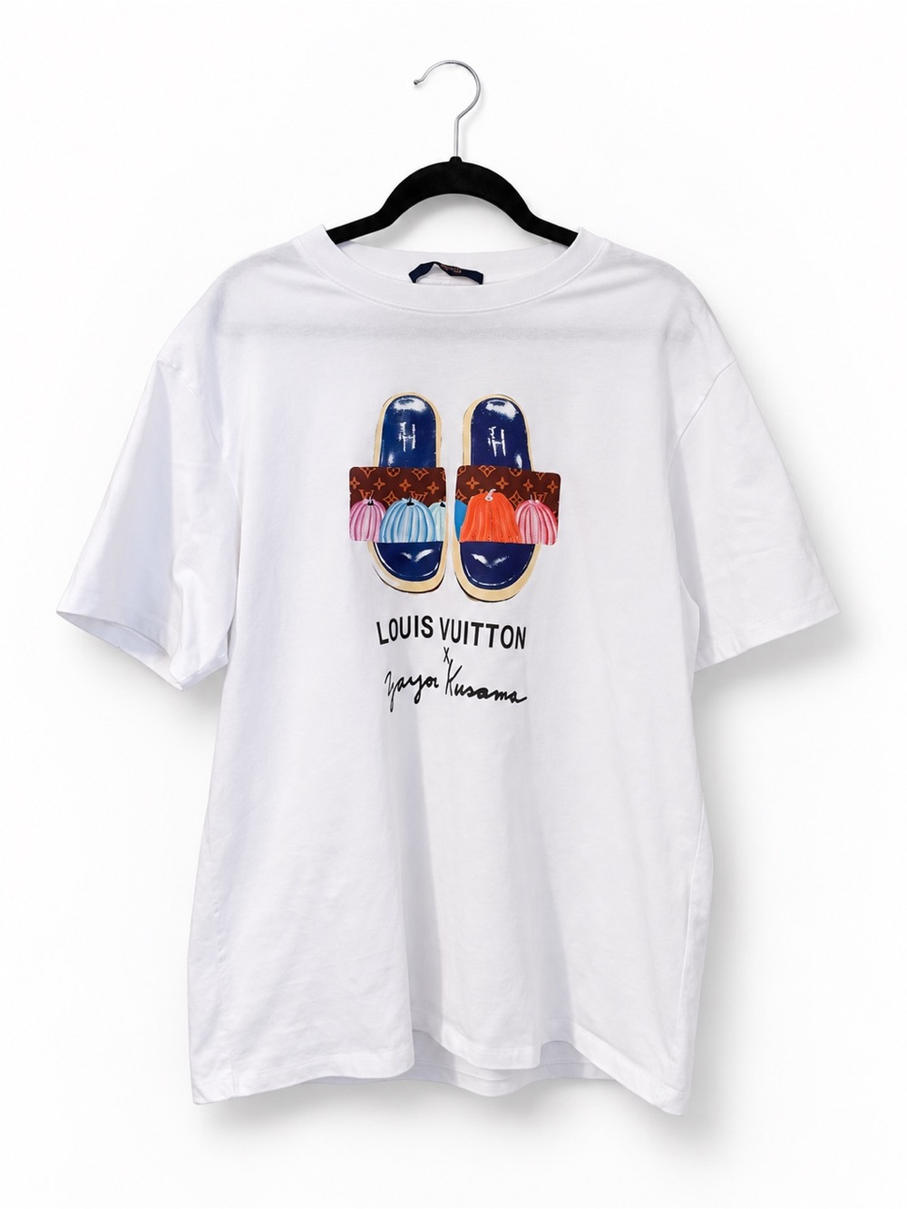 2023 Louis Vuitton x Yayoi Kusama white T-shirt